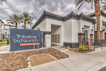 entrance at Tribeca North Apartment Homes